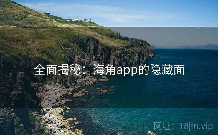 全面揭秘：海角app的隐藏面